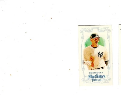 2013 Topps Allen & Ginter Mini Alex Rodriguez #328 Bx11c - Image 1 of 2
