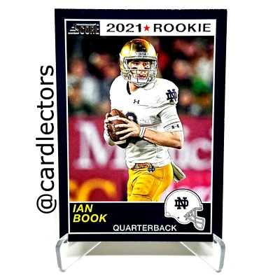 2021 Panini Chronicles Score Draft Picks IAN BOOK Retro #54 RC Rookie NOTRE DAME - Image 1 of 2