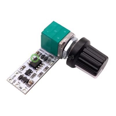 DC 3.7V-24V 4A LED Driver PWM Dimmer Module Stepless Knob Potentiometer - Bild 1 von 4