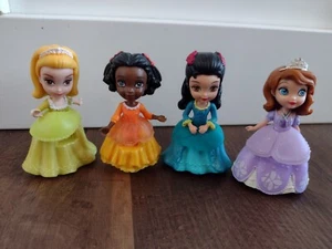 Disney Princess Sofia the First & Friends Folding Figures Dolls Lot of 4 - Picture 1 of 5