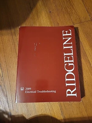 Honda Ridgeline 2009 manual de solución de problemas eléctricos libro de reparación ETM automático  Foto 1 de 4