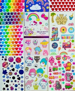 150+ Wholesale Sticker Hello kitty Spongebob Disney Mickey Mouse Princess Frozen - Picture 1 of 16