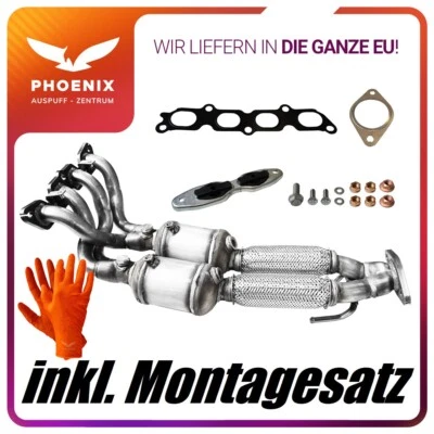 Per Ford C-Max II 1.6 Ti 92kW (2010-2015) Catalizzatore Con Marca E Cat - Immagine 1 di 2