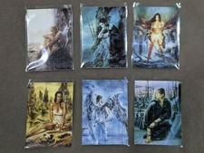 Luis Royo Millennium Oil on Canvas 6 Card Rare Insert Set 1998 Comic Images