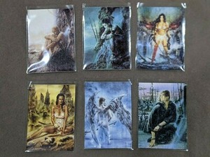 Luis Royo Millennium Oil on Canvas 6 Card Rare Insert Set 1998 Comic Images