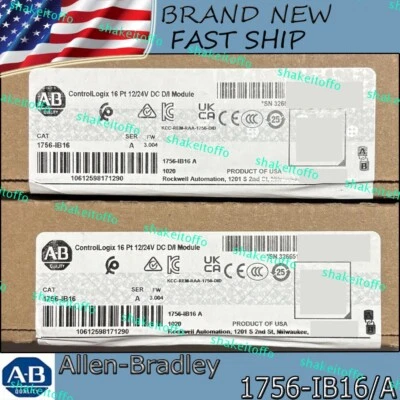 Brand New 1756-IB16/A AB ControlLogix Input Module US Free Shipping - Image 1 of 4