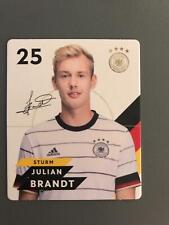 REWE DFB EM Sammelkarte 2020 Nr. 25 Julian Brandt