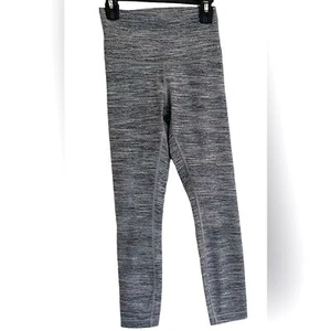Lululemon heathered gray leggings inner pocket women 2 - Picture 1 of 10