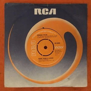 Bonnie Tyler- More Than A Lover- Love Tangle- RCA Records 7” 1977 - Picture 1 of 2