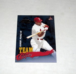 2003 Donruss Champions Team Colors 19 Albert Pujols  Cardinals $.99 Shipping!