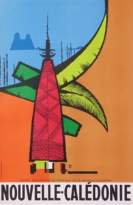 HENRY HERVE NOUVELLE CALEDONIE NOUMEA 1955 VINTAGE POSTE - Picture 1 of 1