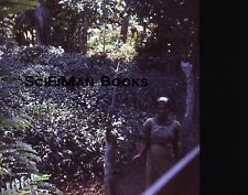 35mm Vintage Slide Ceylon Sri Lanka Near India Tea Plantation Woman 1969 L@@K!