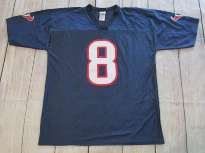 Ropa del equipo NFL Reebok Houston Texans #8 Matt Schaub camiseta azul X-grande NUEVA Foto 1 de 4