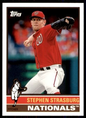2019 Topps Archives Stephen Strasburg Washington Nationals #132 - Image 1 of 2