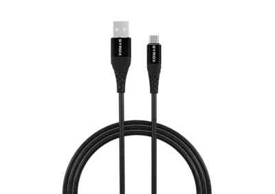 Type-C Fast Charging Cable | 100 cm Data Transfer Cable | 2.0 Amp - Black - Image 1 of 2