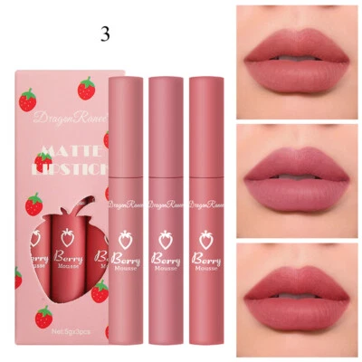 3/1PCS Long Lasting Lip Gloss Beauty Glazed Matte Liquid Lipstick Lip US ! - Image 1 of 4