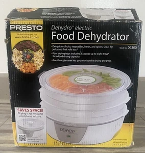 Presto Dehydro Digital Elektrischer Lebensmittel Dörrapparat 06301 Weiß - Bild 1 von 9