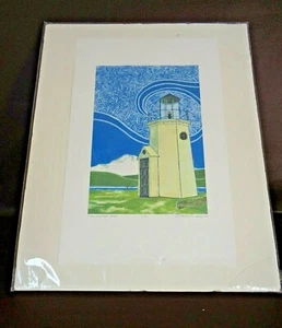 Gig Harbor Light Numbered Print 1/25 By Catherine Vally  - Picture 1 of 6