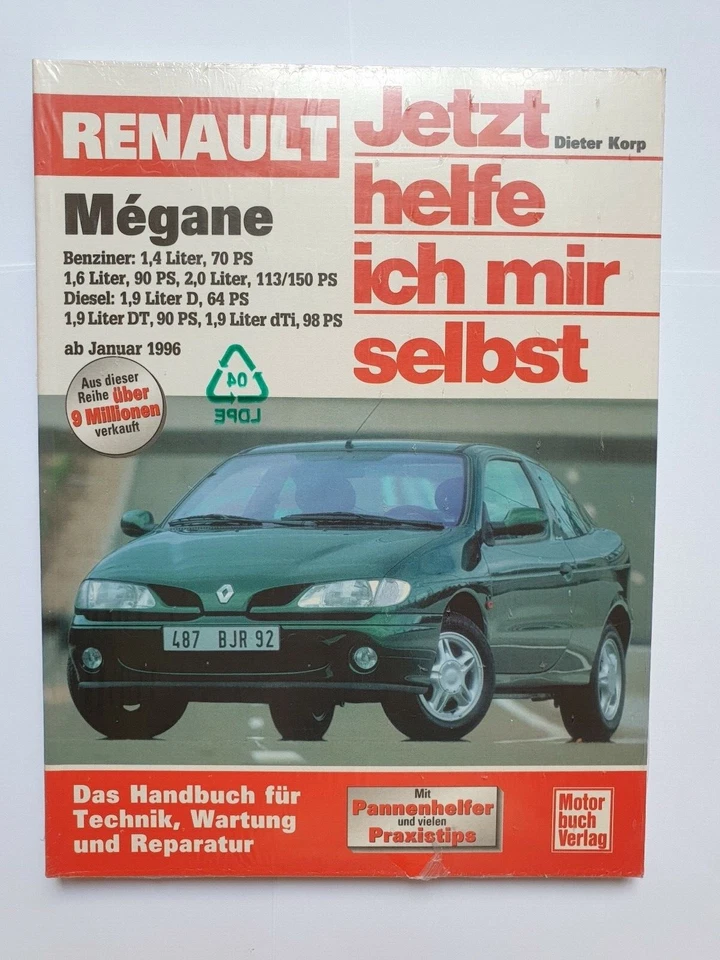 Jetzt helfe ich mir selbst 213 Renault Megane I Benzin Diesel Reparaturanleitung - Bild 1 von 1