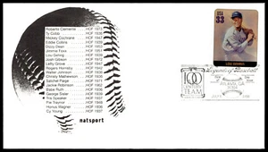 2000 Lou Gehrig FDC Legends of Baseball All Century Team Natsport Cachet - Picture 1 of 2