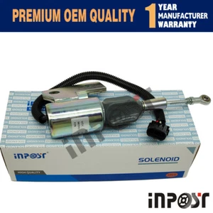 3991168 24V Fuel Shutdown Solenoid for Cummins 4BT Engine - Picture 1 of 5