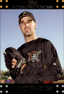 2007 Topps Update Pittsburgh Pirates Baseball Card #11 Matt Morris