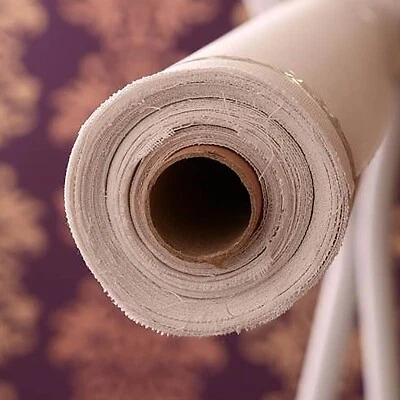 LEINWAND AUF ROLLE | 10m, 380 g/m², Baumwolle | Gesso Grund, für Keilrahmen