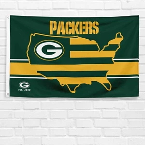 For Green Bay Football Fans 3x5 ft Flag Rodgers Super Bowl Champions Banner - Picture 1 of 12