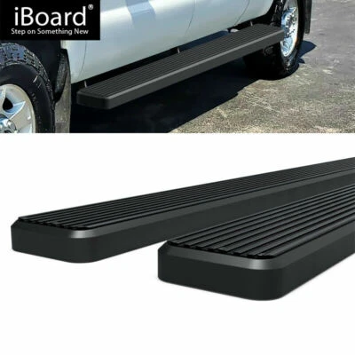 estriberas W2W negras de 6" para Ford F250/F350 Super Duty 99-16 doble cabina 5,5 ft Foto 1 de 4