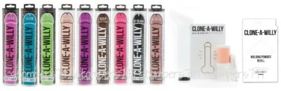 Clone-A-Willy Hágalo Usted Mismo Vibrador Pene Fundición Moldeo Kit ELIGE TU COLOR Foto 1 de 4