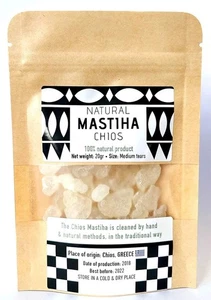 Chios Mastiha Tränen Kaugummi griechisch 100 % natürliche Mastixpackungen von Mastixzüchtern F... - Bild 1 von 9