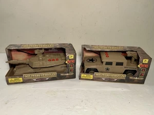 Lazer Wheels Military Vehicles Tank Humvee Lights Sounds New - Picture 1 of 12