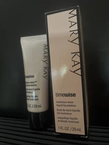 Mary Kay Beige 1 Timewise Luminous-Wear Liquid Foundation NIB Discontinued - Picture 1 of 2