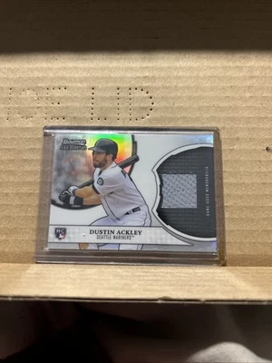 K220.626 - 2011 Bowman Sterling Rookie Relics #DA Dustin Ackley Foto 1 de 3