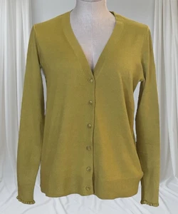 Candace Cameron Bure Damen Oberteil Strickjacke Pullover XXS olivgrün NEU - Bild 1 von 6