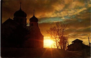 Russian Structures KODIAK ISLAND Alaska AK Postcard - Picture 1 of 2