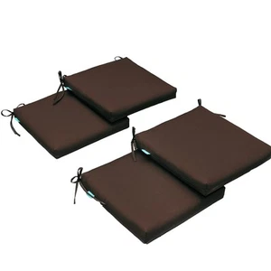 Outdoor Indoor Chair Pads,Seat Cushions, Square Foam Dining Chair Patio Cushi... - Picture 1 of 8