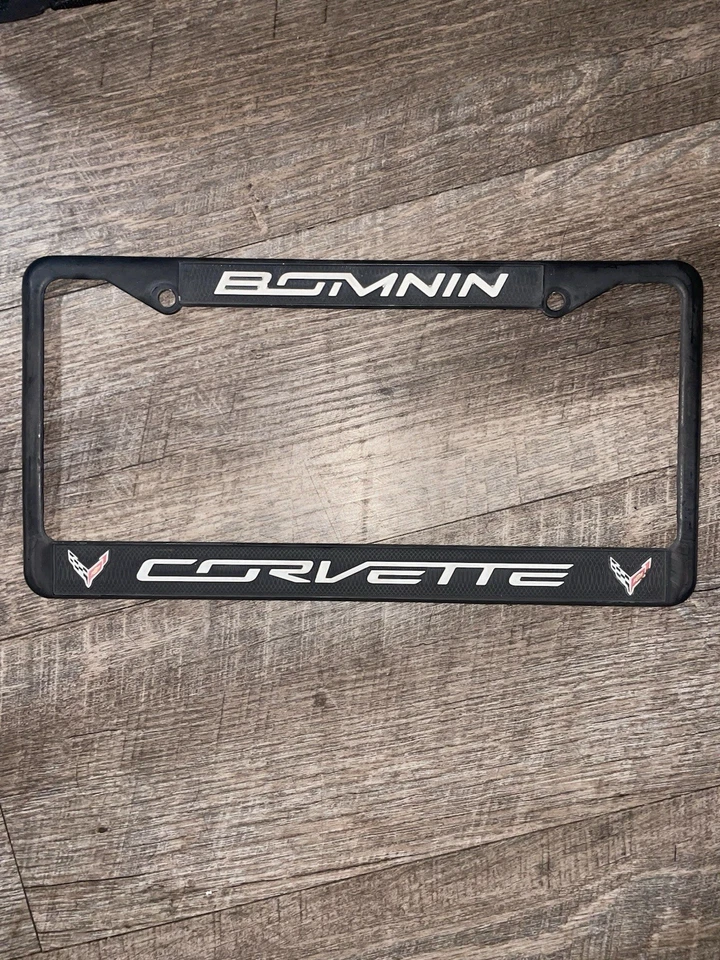 Рама номерного знака Z06 AMERICAN CAR CRAFT подходит для Chevrolet Corvette 14-15 годов выпуска - Изображение 1 из 3