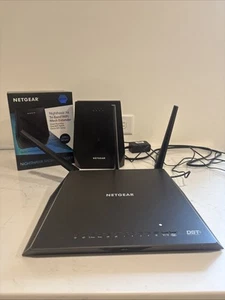 NETGEAR Nighthawk AC1900 DST Router R7300 & Nighthawk X6 MESH Extender - Zdjęcie 1 z 6