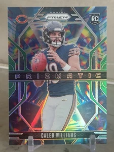 2024 Panini Prizm Caleb Williams RC Prizmatic - Green Prizm (b) - Bild 1 von 2