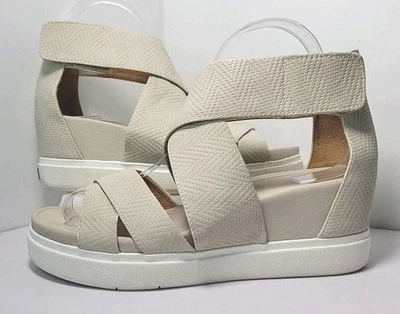 Sandalias de cuña alta Dr. Scholl’s Scout Palomino color tostado gamuza cuero talla 8,5 Foto 1 de 4