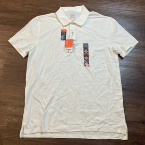 Camisa Polo St John's Bay Para Hombre Grande Blanca Manga Corta Exterior Dri Rápido Informal - Imagen 1 de 12