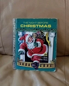 Rare/Vintage "The NIGHT BEFORE CHRISTMAS" A Little Golden Book (1949/1979) - Picture 1 of 5