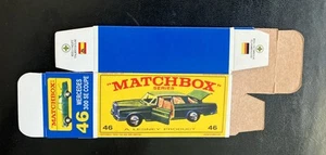 Matchbox #46 Mercedes 300 SE Coupe ‘64-‘69 Type E Repro Box  - Picture 1 of 2