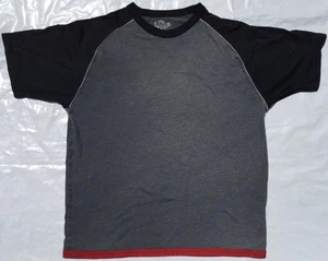 Vintage VOLCOM Shirt L Cut and Sew Piping Patches Logos Heavyweight Unique Rare - Picture 1 of 12