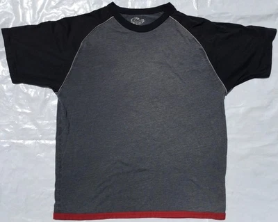 Vintage VOLCOM Shirt L Cut and Sew Piping Patches Logos Heavyweight Unique Rare - Image 1 of 4