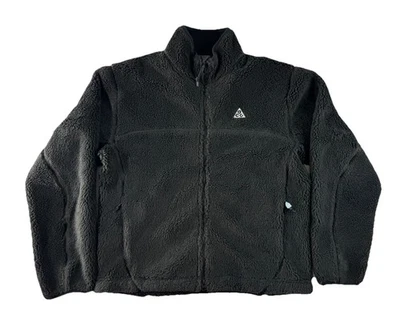 Nike ACG Hombres Talla Pequeña Canwell Glacier Therma-FIT ADV Chaqueta Negra Foto 1 de 4