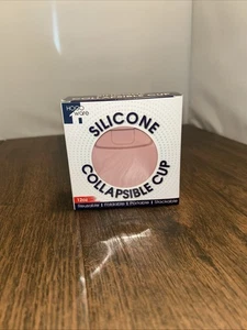 Collapsible Travel Cup, 12oz  - Reusable To-Go Pocket Size 12oz, Pink - Picture 1 of 7