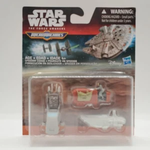 2015 Hasbro Star Wars Micro Machines Speeder Chase Vehicle 3-Pack Sealed NEW NIP - Picture 1 of 2