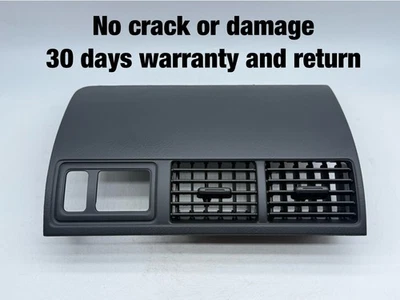 Honda Prelude 1997-2001 tablero central aire acondicionado ventilación reloj bisel embellecedor cubierta OEM Foto 1 de 4